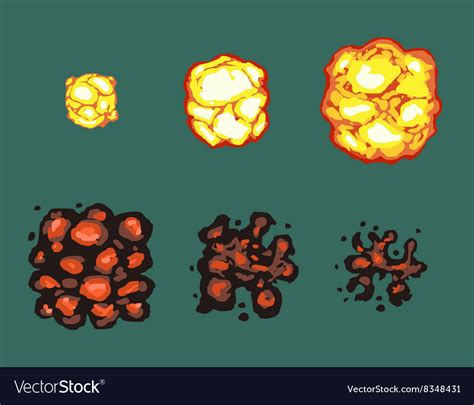 Image result for Explosion Animation Frames