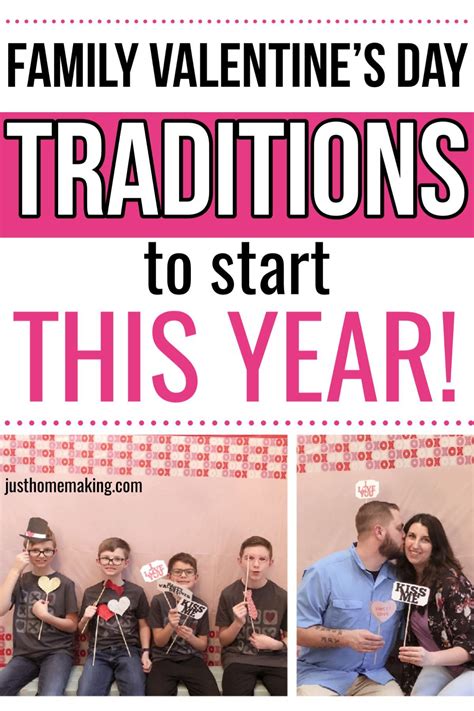 Valentine's Day Family Traditions | Family traditions, Family valentine ...