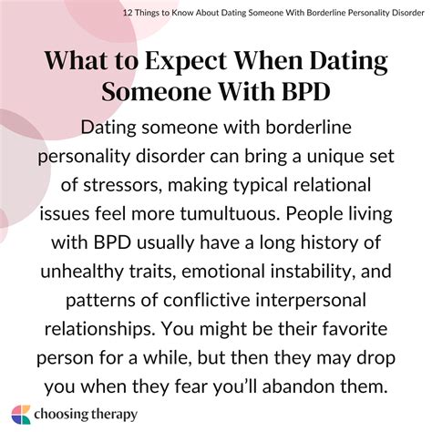 12 Tips for Dating Someone With BPD