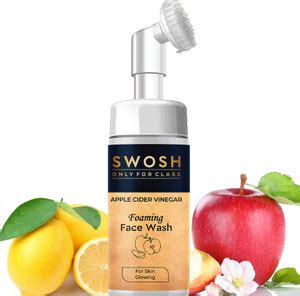 SWOSH Oil Control, Acne & Blemishes Removal Apple Cider Vinegar Foaming ...
