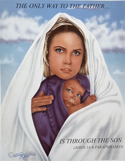 Mary and Baby Jesus. - Maranatha Visual Arts