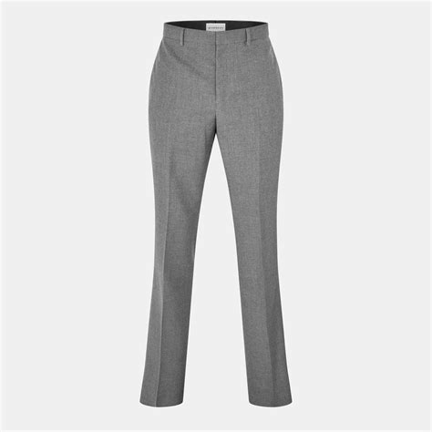 GIVENCHY | Men's Straight Leg Trousers | Men | Grey | Flannels