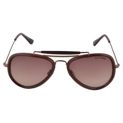 Vintage Brown Gradient Full Rim | 400% UV Protection | Premium ...