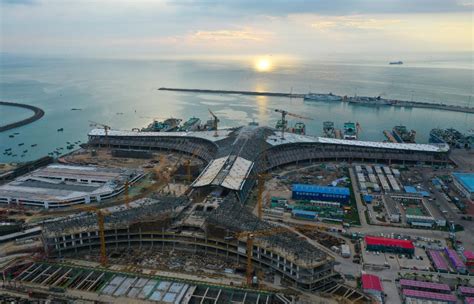 原创组图 | 俯瞰海口新海港客运综合枢纽项目-新闻中心-南海网