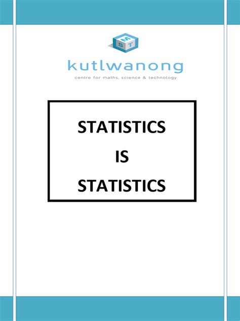 Statistics Lessons for Grade 12 的图像结果
