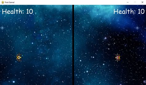 Python Space Shooter Game 的图像结果