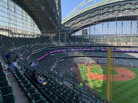 Brewers Field Seating Chart at Claude Mardis blog