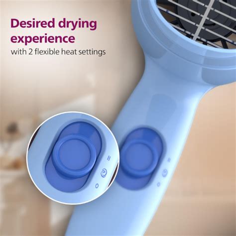 Buy Philips HP8100/60 1000Watt Compact Care Hair Dryer 2 Heat Settings ...