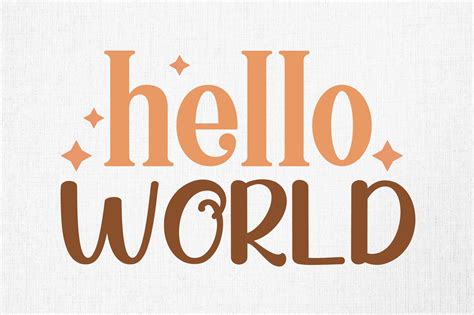 Image result for Hello World Design