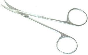 ADDLER Dental Curved Scissor Curved And Angled Dissecting Scissors ...