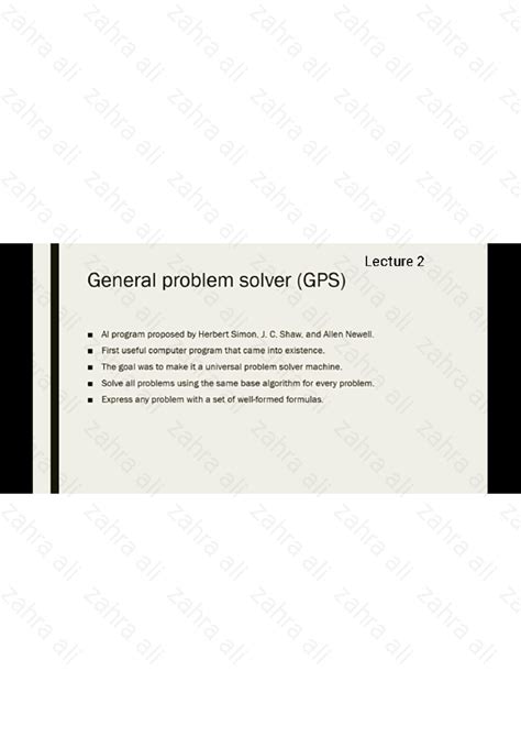 Image result for General Problem Solver Applications