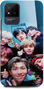 ORBIQE Back Cover for Narzo 50i BTS, V, JUNGBOOK, JIMIN, JIN, BTS ARMY ...