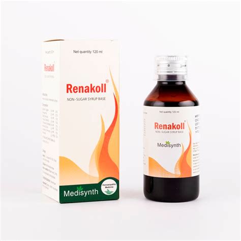 Renakoll Syrup | Urinary Tract Disorder (UTI) Formulations | Medisynth