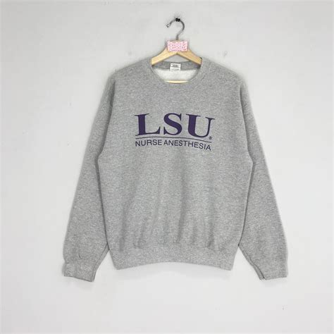 Vintage Louisiana State University Tigers Sweatshirt Louisiana State ...