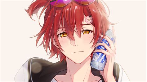 Download wallpaper 1920x1080 boy, smile, style, anime, art, cartoon ...