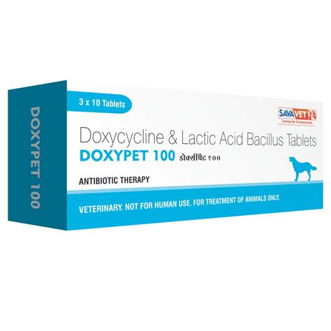 DOXYPET (Doxycycline & Lactic Acid Bacillus Tablets) – MyPetPoint