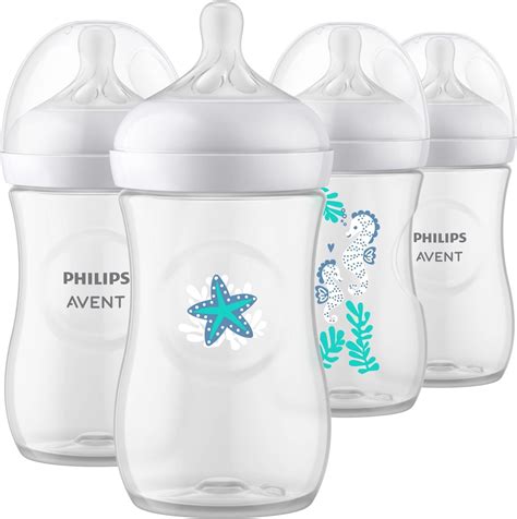 Amazon.com : Philips Avent Natural Baby Bottle with Natural Response ...