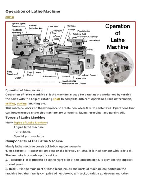 What Is Lathe Machine 的图像结果