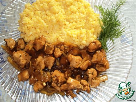 Курица в имбирном соусе – кулинарный рецепт