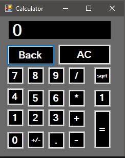 How to Create Calculator in Visual Studio 的图像结果
