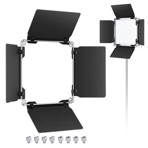 Neewer Professional LED Video Light Barn Door for Neewer 480 LED Light ...