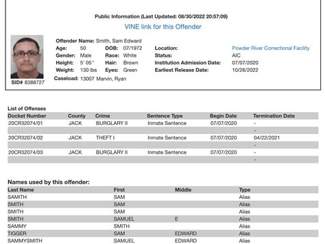Oregon Inmate Search - Oregon Department of Corrections Offender Lookup