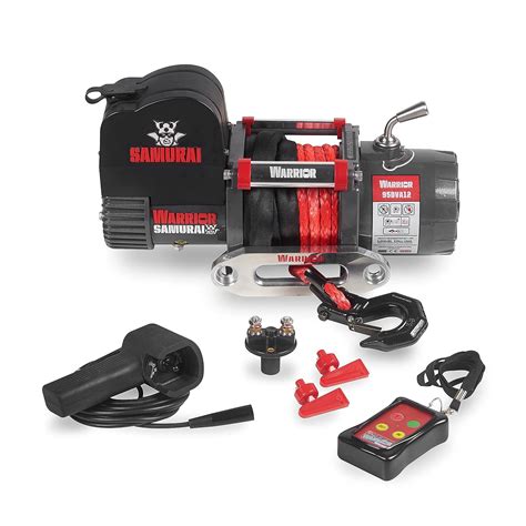 Warrior Samurai V2 9500lb 12v Next-Gen Premium Short | Ubuy India