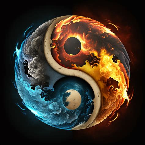Elemental Yin and Yang by TitaniumDragon on DeviantArt
