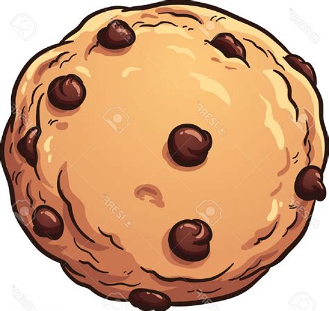Chocolate Chip Cookie Vector at GetDrawings | Free download