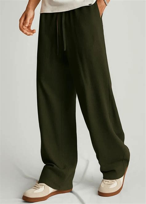 Olive Green Linen Pant – Balloon Clothing