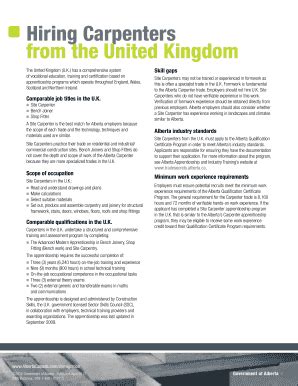 Carpenter Certificate Download - Fill Online, Printable, Fillable ...