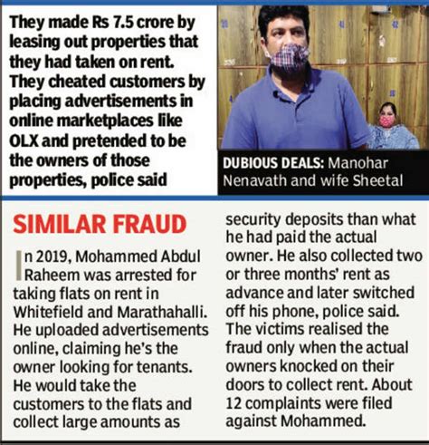 Bengaluru: Trio leases out 100 houses taken on rent, lands in soup ...