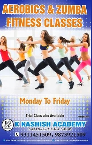K KASHISH ACADEMY-Aerobics & Zumba Fitness Classes in Rohini