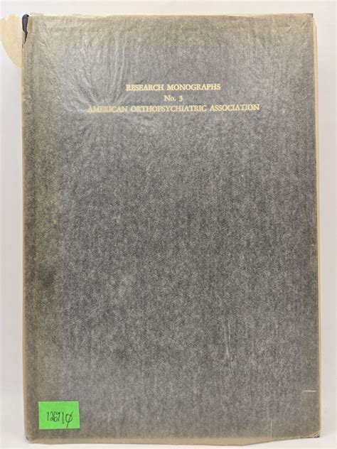 A Visual Motor Gestalt Test and Its Clinical Use | Lauretta Bender