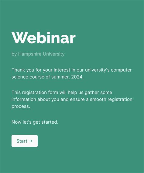 Image result for Webinar Registration Form