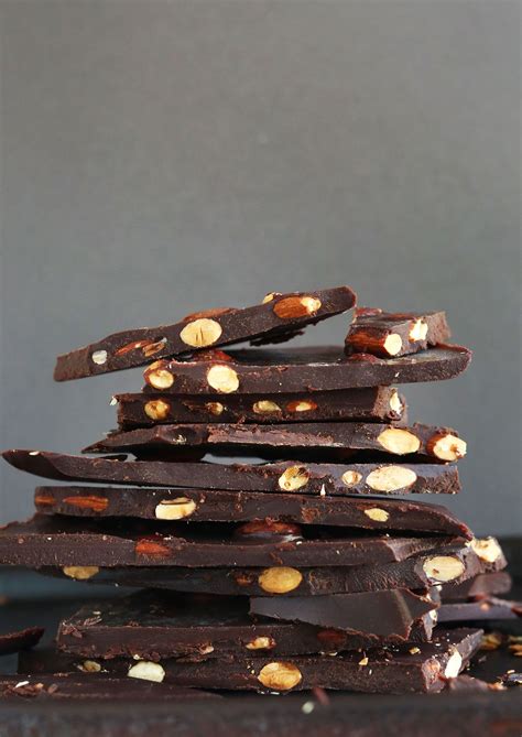 Dark Chocolate Almond Bars Recipe