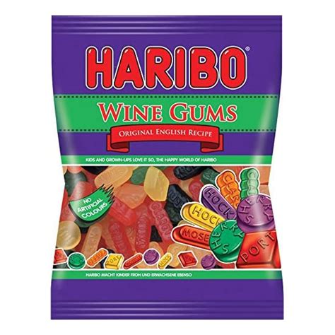 HARIBO Wine Gums Share Size, Dark Red, Raspberry, 160 g : Amazon.in ...