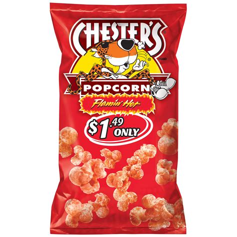 Chester's Flamin' Hot Popcorn - Shop Popcorn at H-E-B