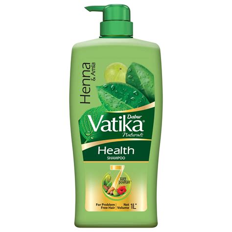 Dabur Vatika Health Shampoo - 1L | With 7 natural ingredients | For ...