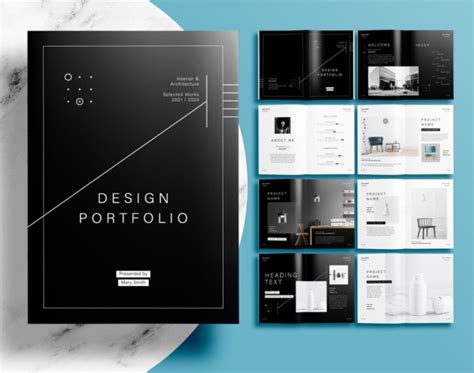 Image result for Free InDesign Portfolio Layout Templates
