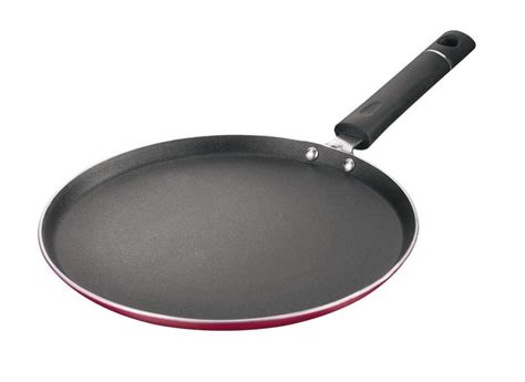 Buy Kitchen Essentials Induction Base Stainless Steel Tawa, Maroon, 1 ...