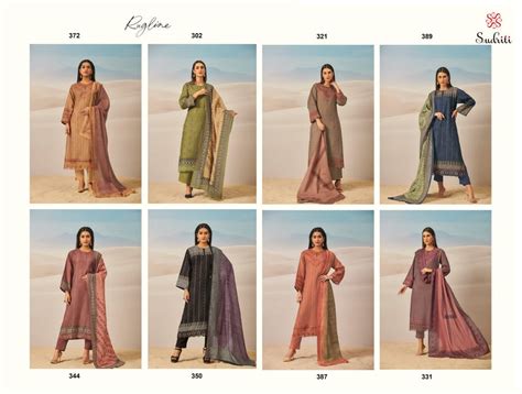 Rugline Sudriti Sahiba Twill Pashmina Suits – Kavya Style Plus