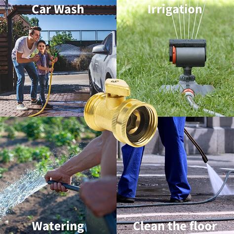 Buy Oupeng sky Brass Garden Hose Shut Off Valve,Heavy Duty Brass Shut ...