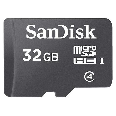 Buy SanDisk Class 4 microSDHC Flash Memory Card 32GB Online at ...