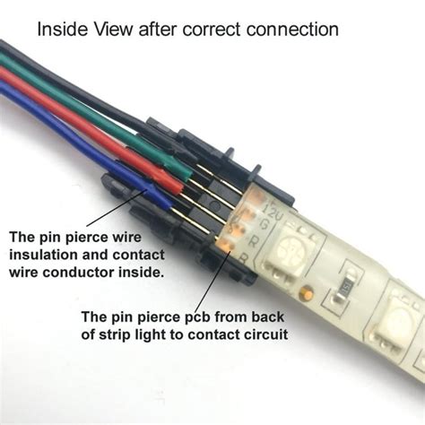 RGB LED Strip Connectors 的图像结果
