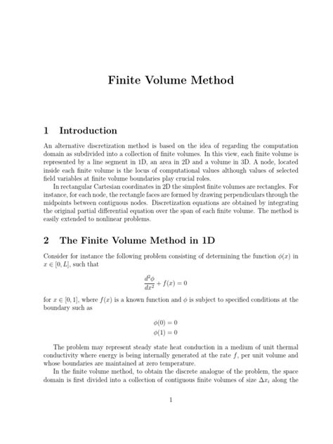 Image result for Finite Volume Method MATLAB