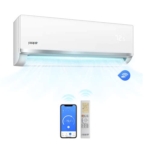 Buy 18000 BTU Wifi Enabled Mini Split Air Conditioner — 19.5 SEER 230V ...