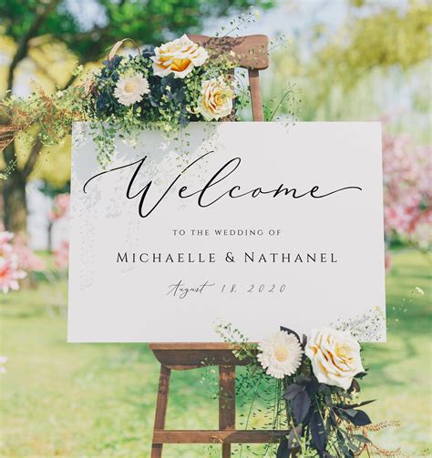 Printable Wedding Signs