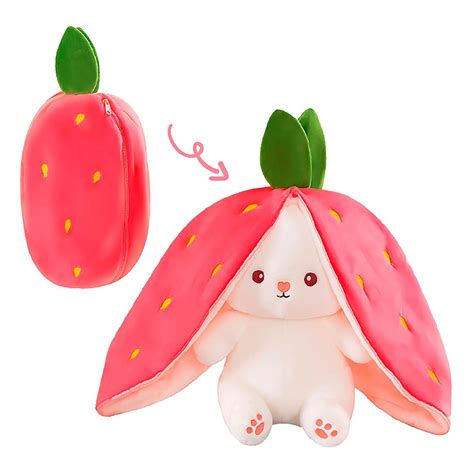 Buy KIDSTATION Strawberry Candy Bunny Reversible Carrot Strawberry ...