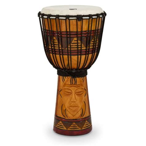 Toca TODJ-10TM Origin Series Rope Tuned Wood 10-inch Djembe - Tribal M ...